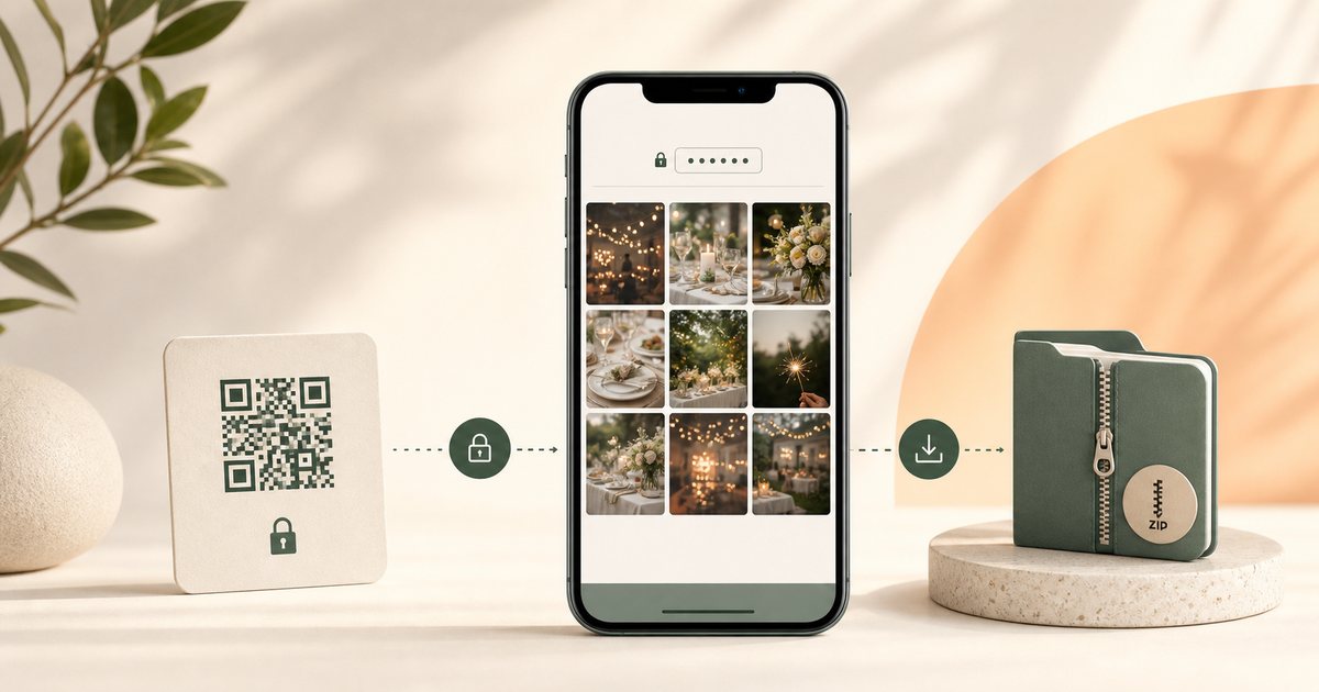 Album Relayで写真アルバムを受け取る画面